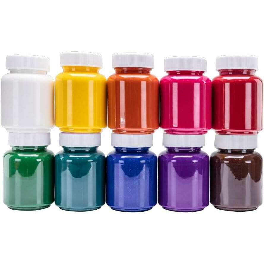 Washable Project Paint - 10 Color Set - Medaid International