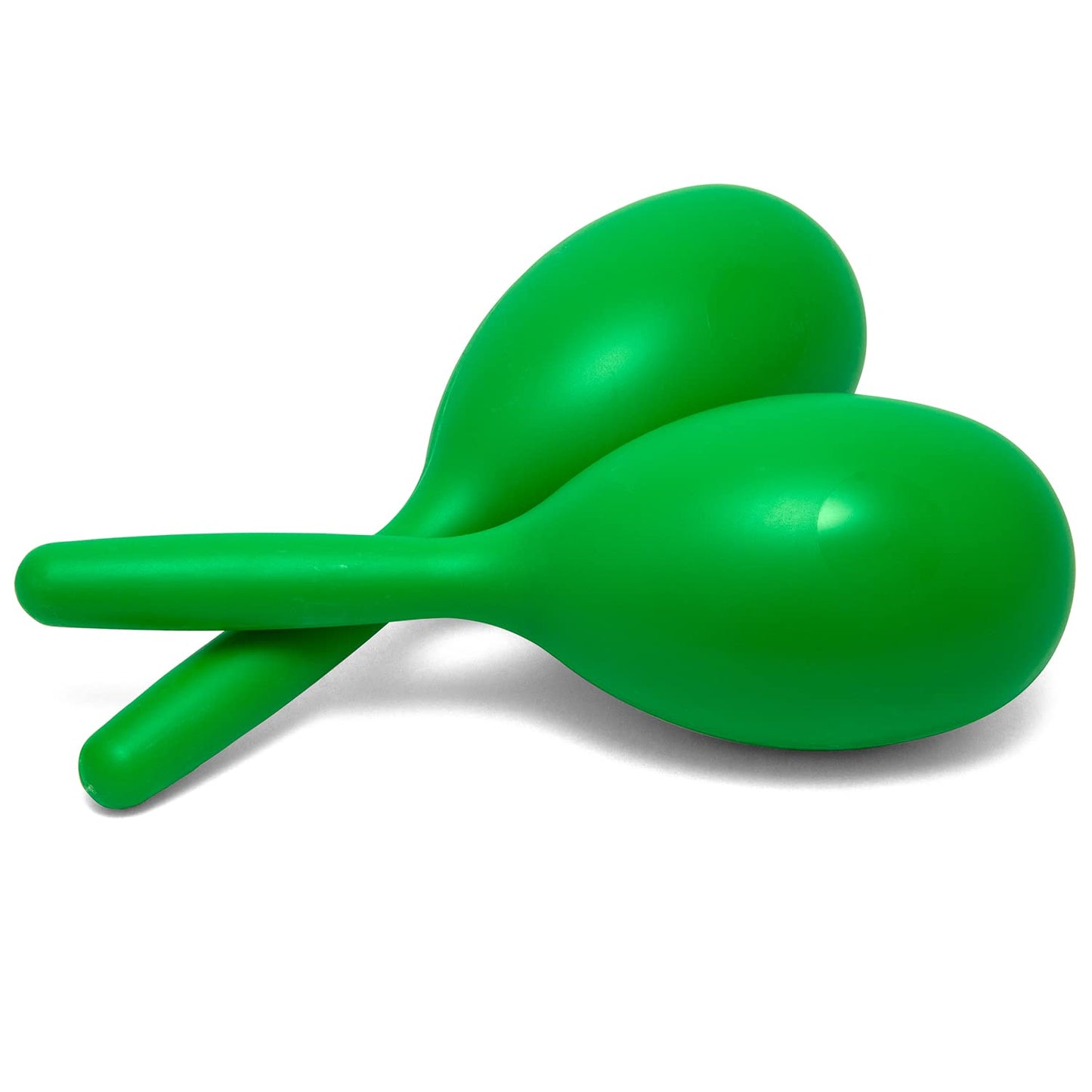 Tiger Full Size Plastic Maracas - Green Pair - Medaid International