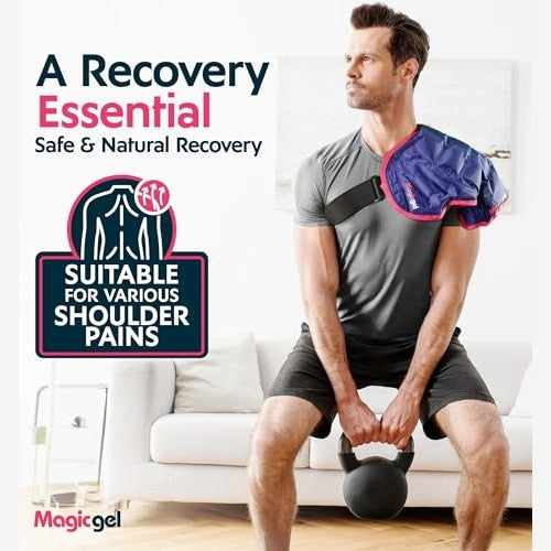 Magic Gel - Hand-Warm or Cold Pack in Glove Shape for Targeted Relief