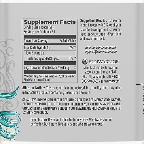 Creatine Monohydrate Powder Micronized PreWorkout Recovery Supplement | Support Muscle Building Strength Training Cognition | Vegan & Keto Friendly Easily Mixes (60 Serving) Unflavored Active Creatine - Medaid International