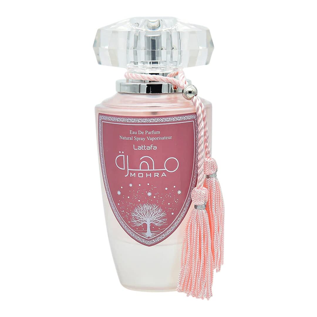 LATTAFA MOHRA SILKY ROSE PERFUME For Women 100ml | Extra Long Lasting Luxury Perfume Scent | Eau De Parfume | All Day Fragrance | - Medaid International