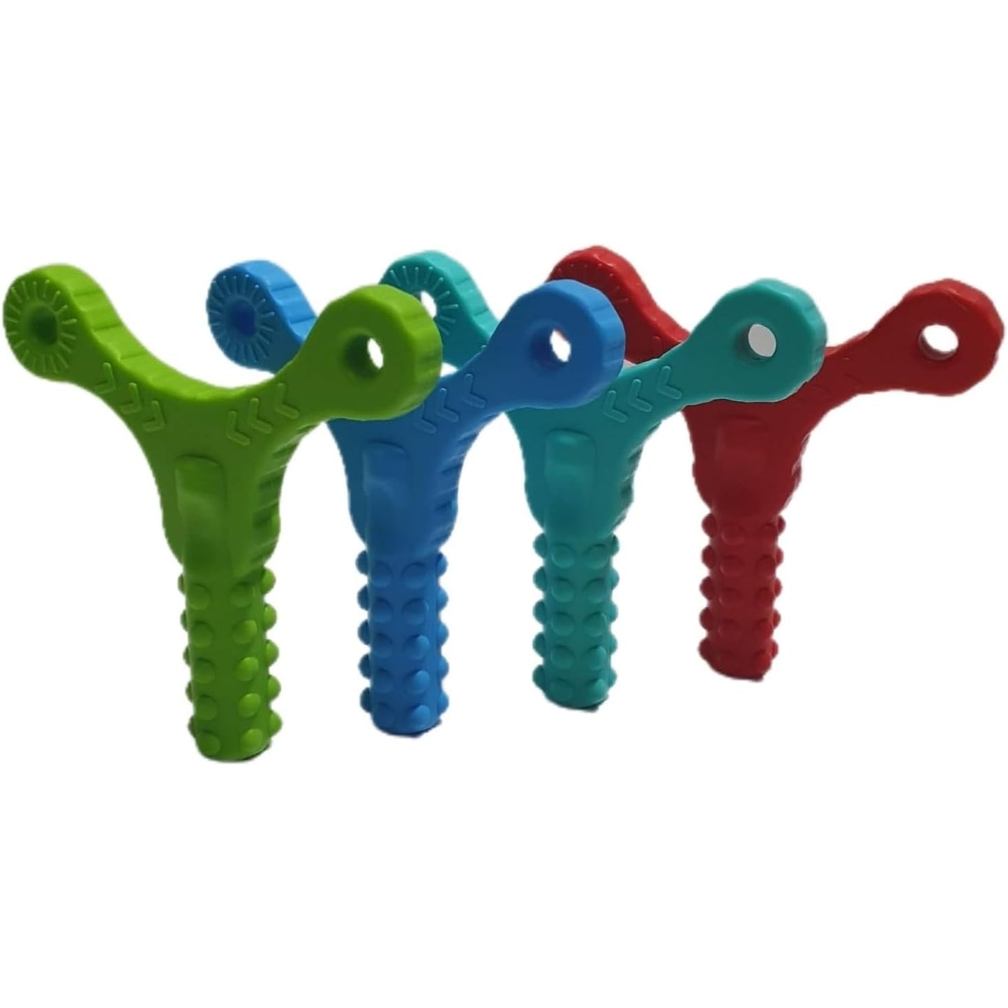 Sensory Chew Toy for Children - Soothing, Durable, Safe - Oral Sensory Chew- Biting Needs| Autism| Anxiety | ADHD | Sensory Chew Necklace for Kids with Teething Anxiety Biting Needs (Blue) - Medaid International