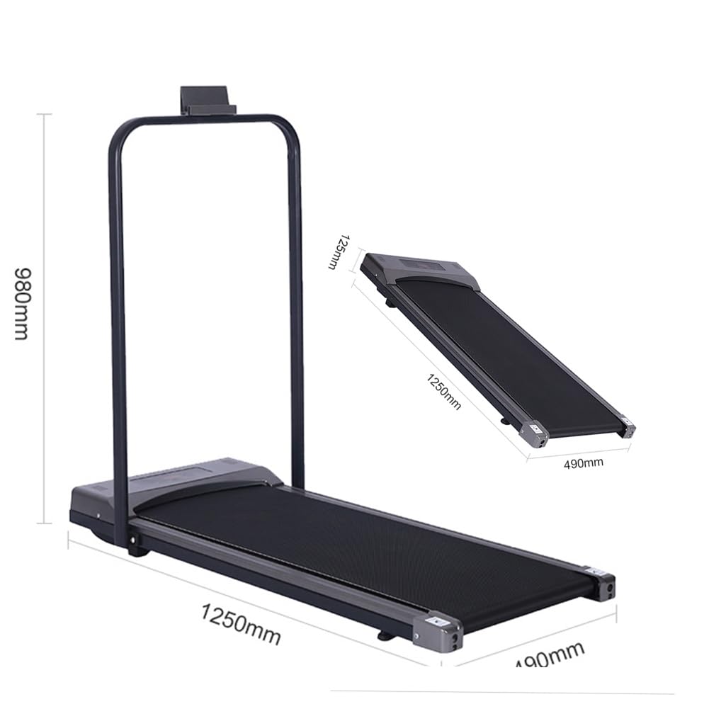 Llchaensc Under Desk Treadmill,Walking Pad, under Desk Treadmill for Home Office, 2 in 1 Portable Walking Treadmill, Walking Jogging Machine in LED Display - Medaid International