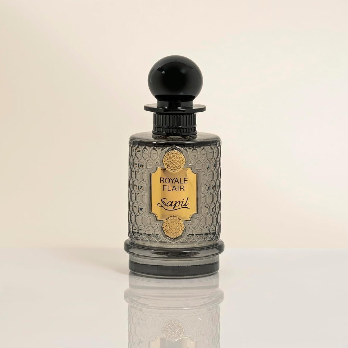 Sapil Royale Flair Unisex Eau De Parfum β Spicy Woody Oud & Amber Blend β Long-Lasting Premium Luxury Fragrance for Men & Women β Arabic Dubai Perfume β 3.38 oz - Medaid International