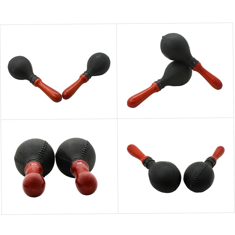 OUNA Maracas, Professional Pair of Maracas Shakers Rattles Sand Hammer Percussion Instrument Musical Toy for Kid Children KTV Party Game - Medaid International