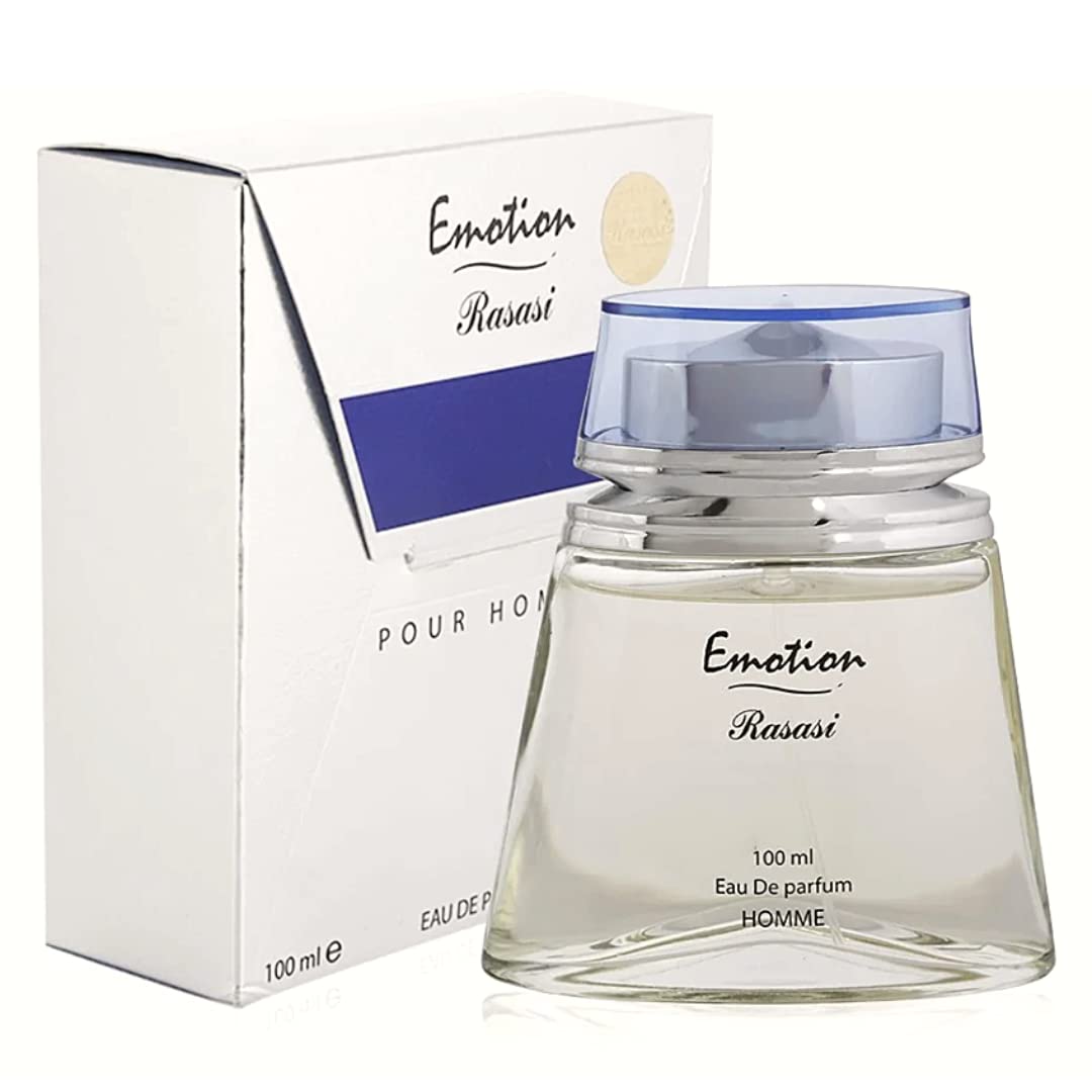 RASASI Emotion Eau De Parfum Spray for Men, 3.4 Ounce - Medaid International