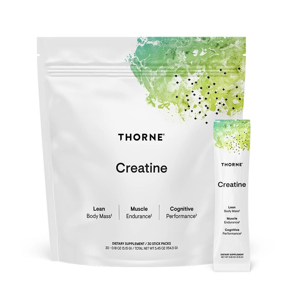 THORNE Creatine - Micronized Creatine Monohydrate Powder - Support for Muscles & Cognitive Function* - for Women & Men - Unflavored - NSF Certified for Sport - 5 g per Serving - 30 Servings - Medaid International