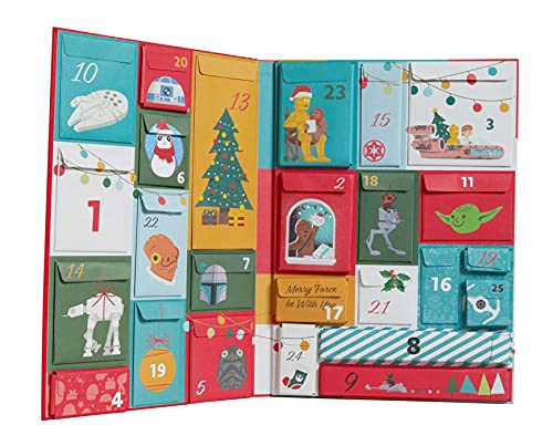 Star Wars: The Galactic Advent Calendar: 25 Days of Surprises With Booklets, Trinkets, and More! (Official Star Wars 2021 Advent Calendar, Countdown to Christmas) - Medaid International