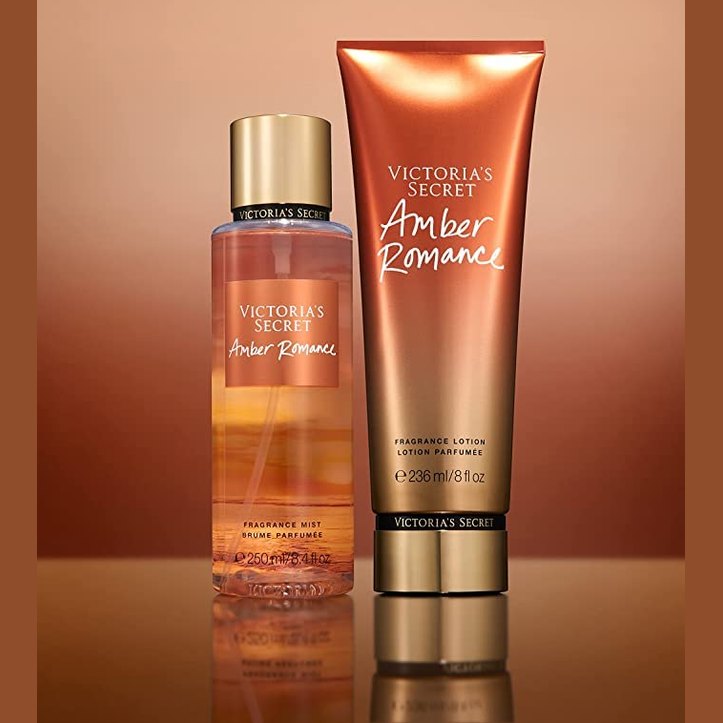 Victoria's Secret Amber Romance Mist & Lotion Set - Medaid International