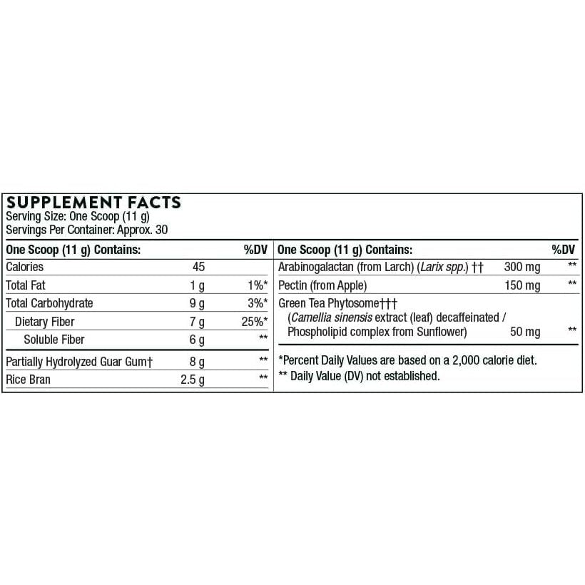 THORNE - FiberMend - Prebiotic Fiber Powder to Help Maintain Regularity and Balanced GI Flora* - 11.6 Oz - Medaid International