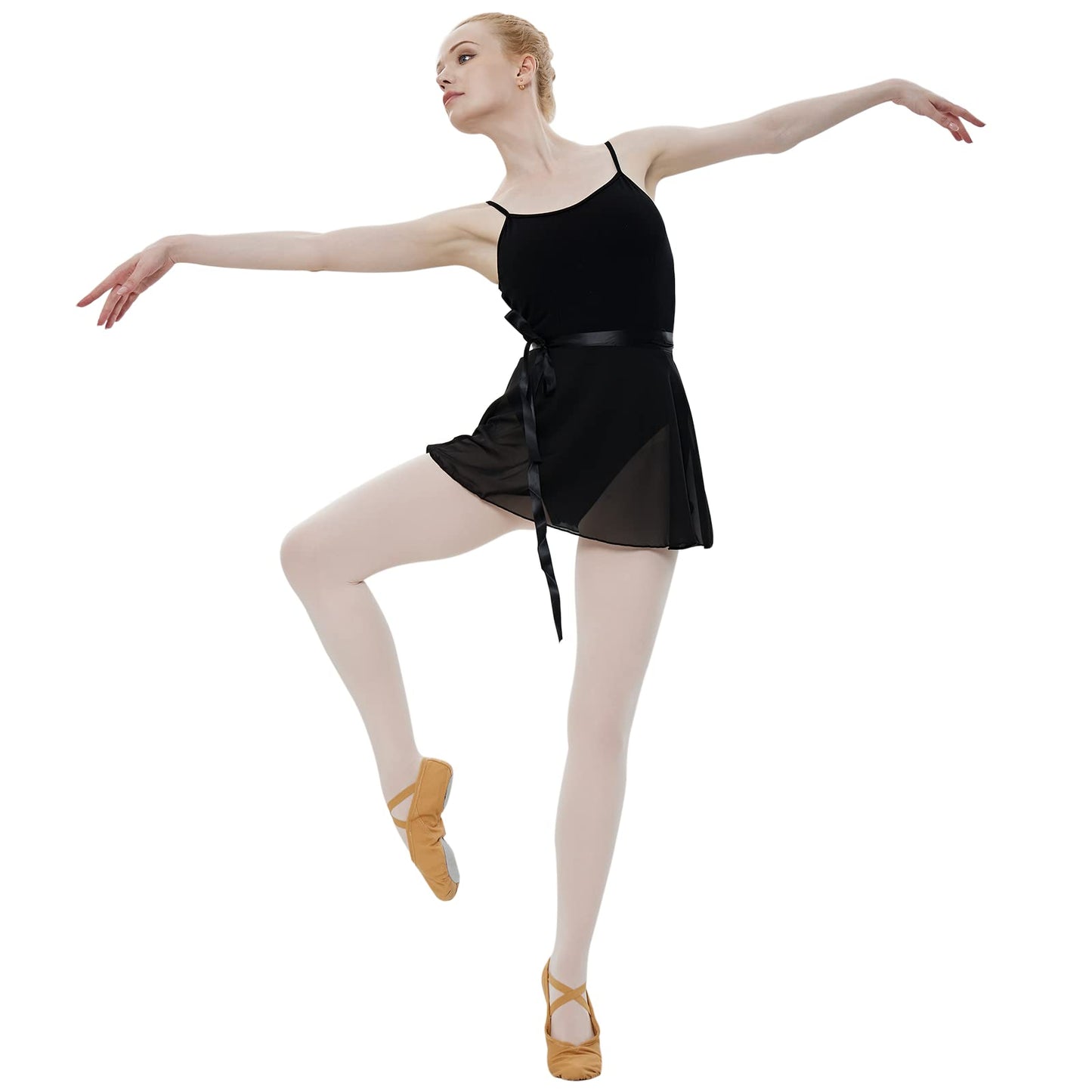 MANZI 3 Pairs Dance Tights for Women Solid Color 40D Comfortable Convertible Opaque Ballet Tights(Ballet Pink S/M) - Medaid International