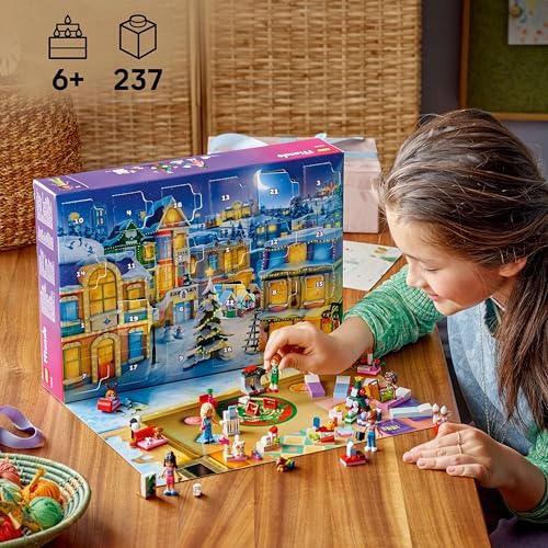 Lego 42668 Friends Advent Calendar 2025 Toy Birthday Present Blocks Educational Girls Boys Children 6 7 8 9 Years Old Vehicles Cars Disney Merchandise Christmas - Medaid International