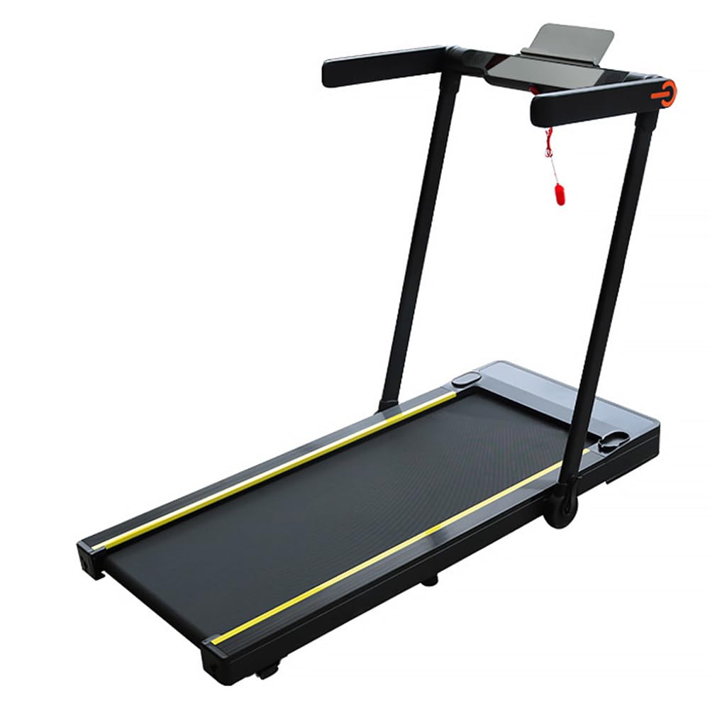 Llchaensc 2 in 1 under Desk Treadmill,Portable Folding Treadmill,Motorized Electric Walking Treadmill, Larger Running Area,Walking Pad Running Machine for Home - Medaid International