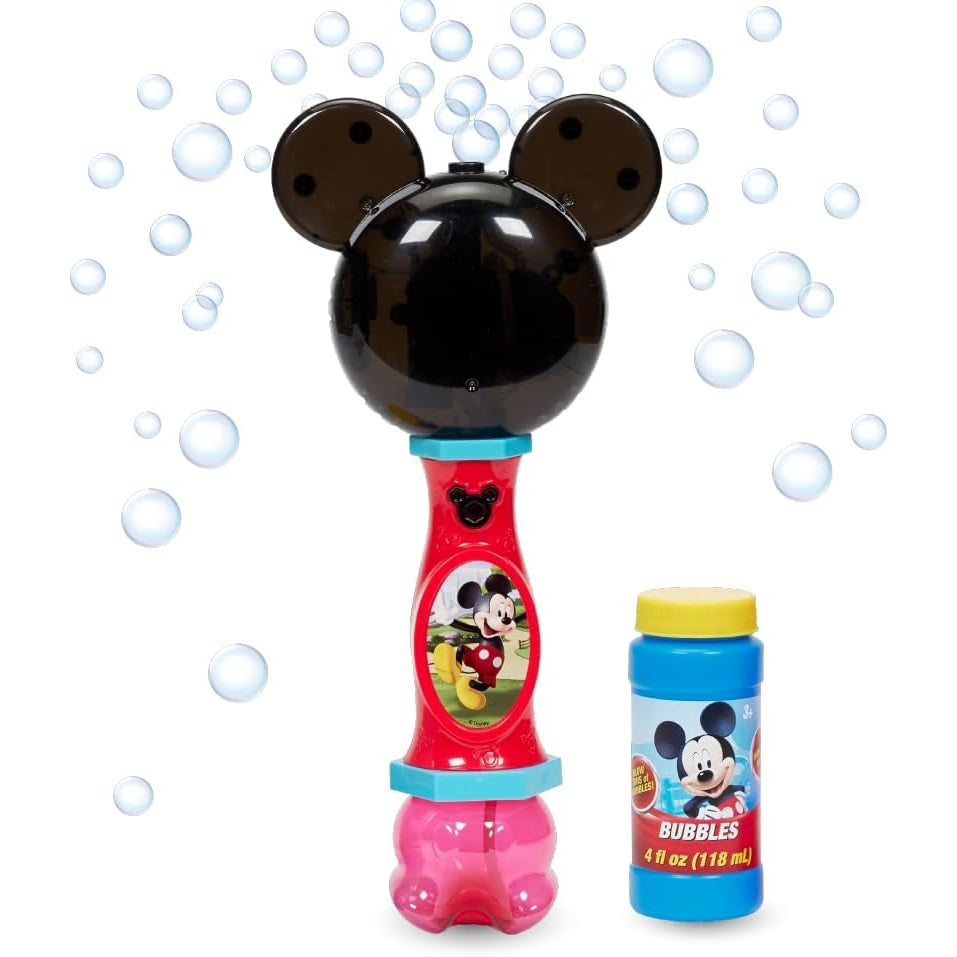 Little Kids Cocomelon Light and Sound Musical Bubble Wand, includes Bubble Solution - Medaid