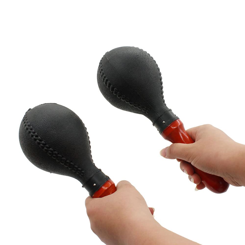 OUNA Maracas, Professional Pair of Maracas Shakers Rattles Sand Hammer Percussion Instrument Musical Toy for Kid Children KTV Party Game - Medaid International
