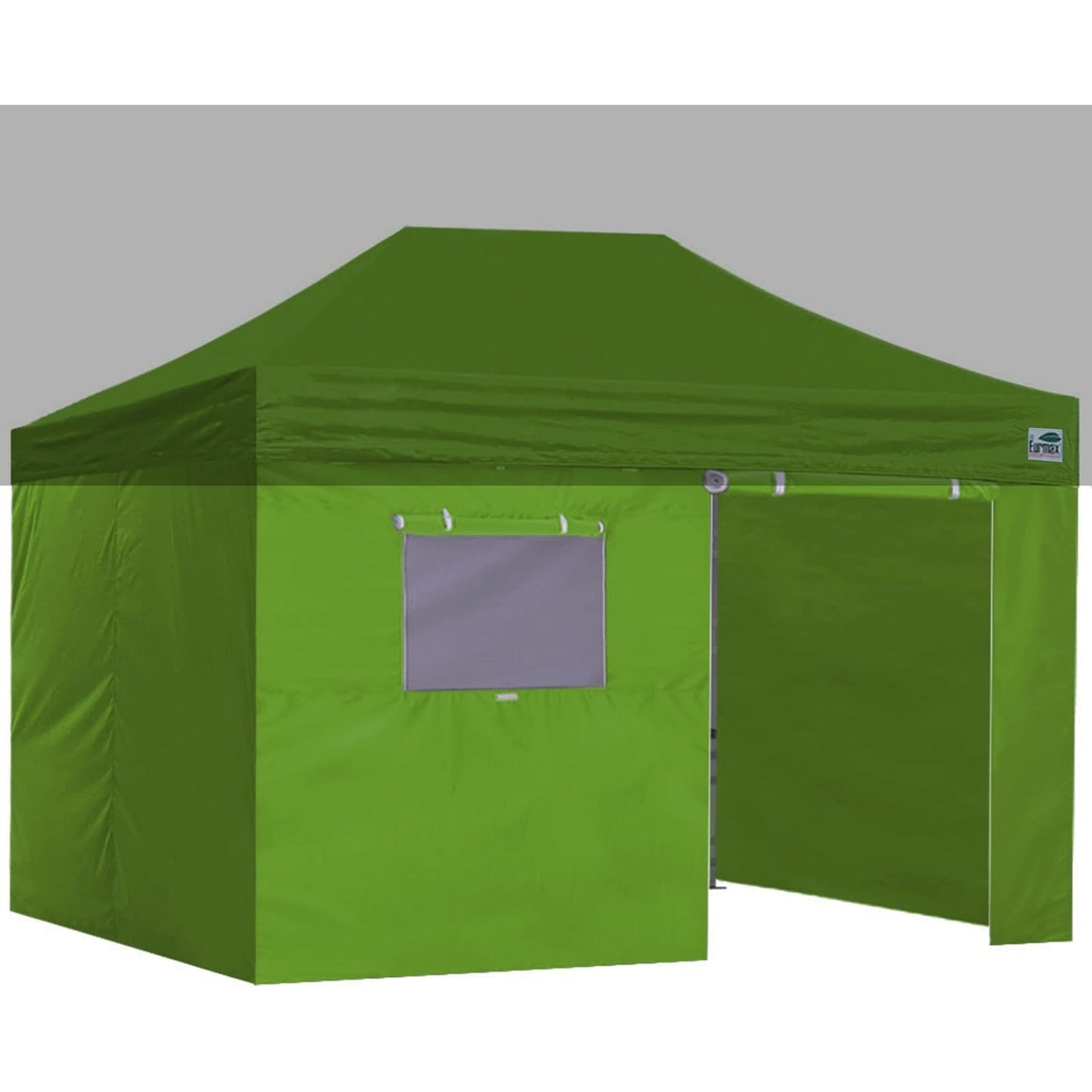 Eurmax USA Full Zippered Walls for 10 x 20 Easy Pop Up Canopy Tent,Enclosure Sidewall Kit with Roller Up Mesh Window and Door 4 Walls ONLY,NOT Including Frame and Top(White) - Medaid International