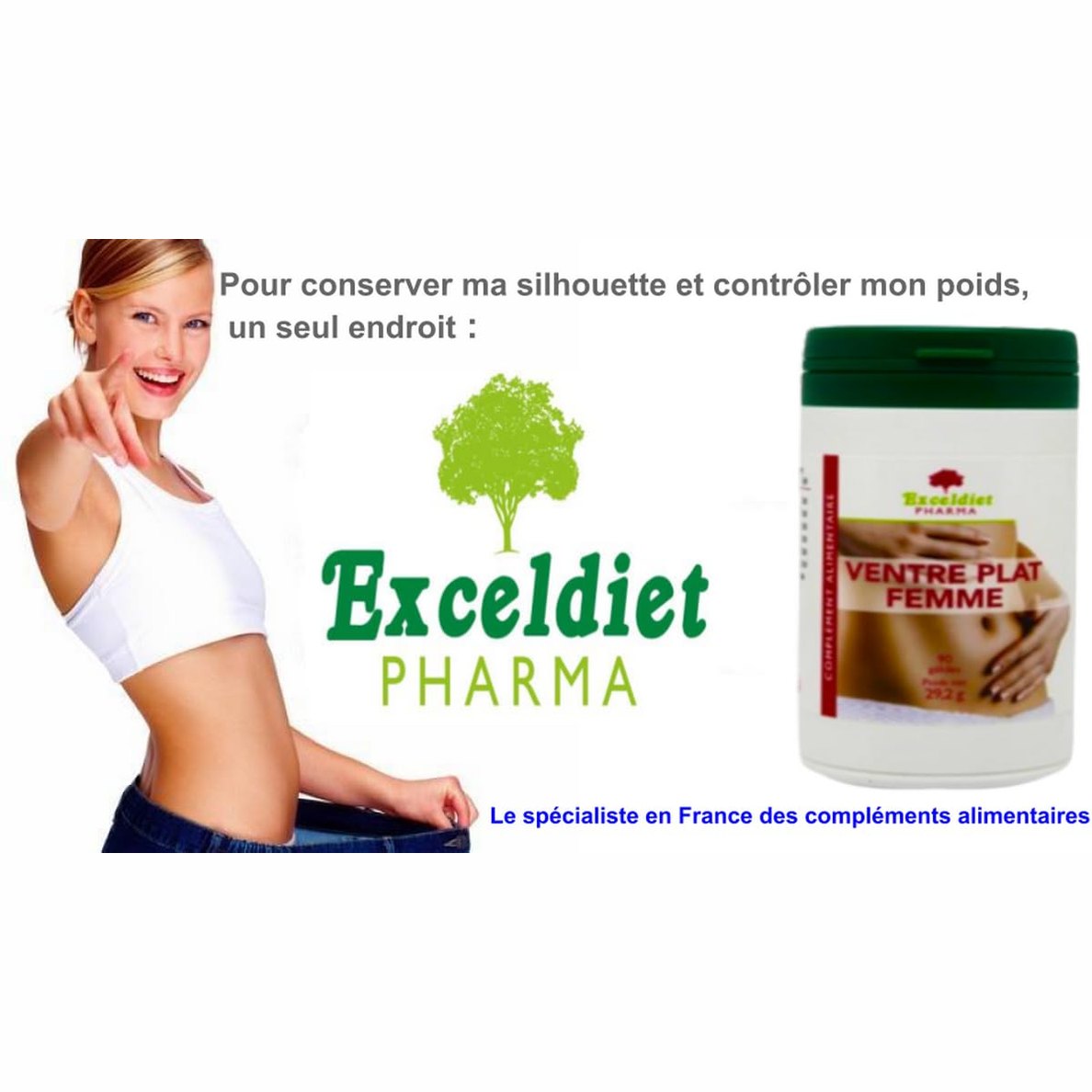 Ventre Plat - Digestion Minceur - Transit - Ballonnement - Confort digestif - Elimination - Détox - Amincissant Extra Fort - 90 Gélules Végan - Made In France Exceldiet Pharma - Medaid International
