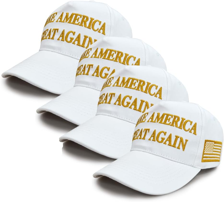 AirPlace Dark MAGA Hat, Make American Great Again Hat 2024, 45-47 Trump Hats Never Surrender Slogan Baseball Cap - Medaid International