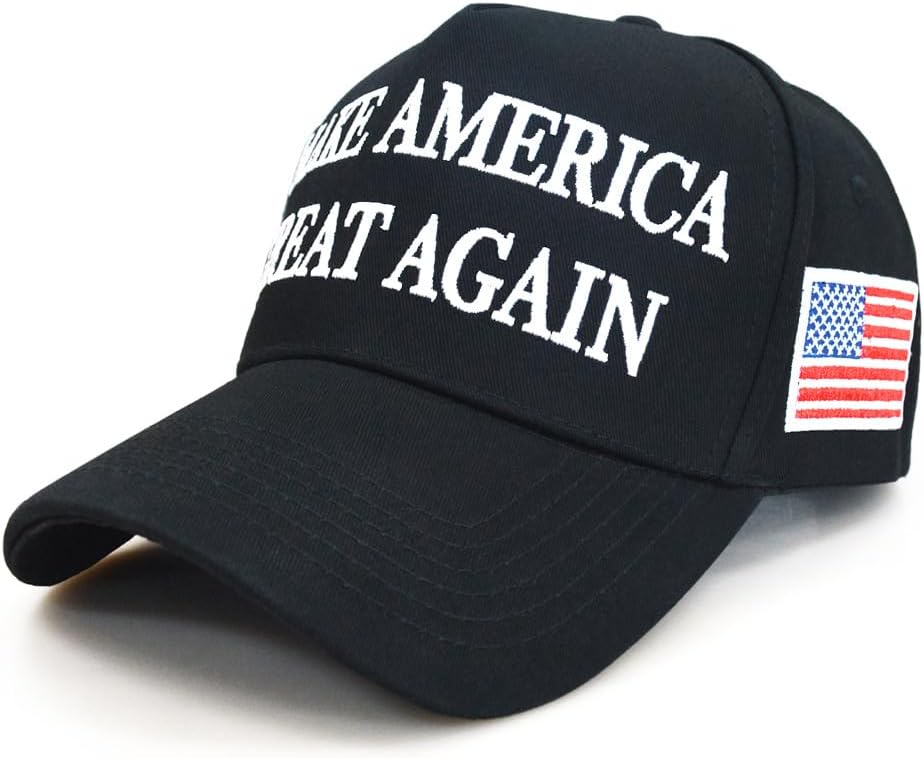 AirPlace Dark MAGA Hat, Make American Great Again Hat 2024, 45-47 Trump Hats Never Surrender Slogan Baseball Cap - Medaid International
