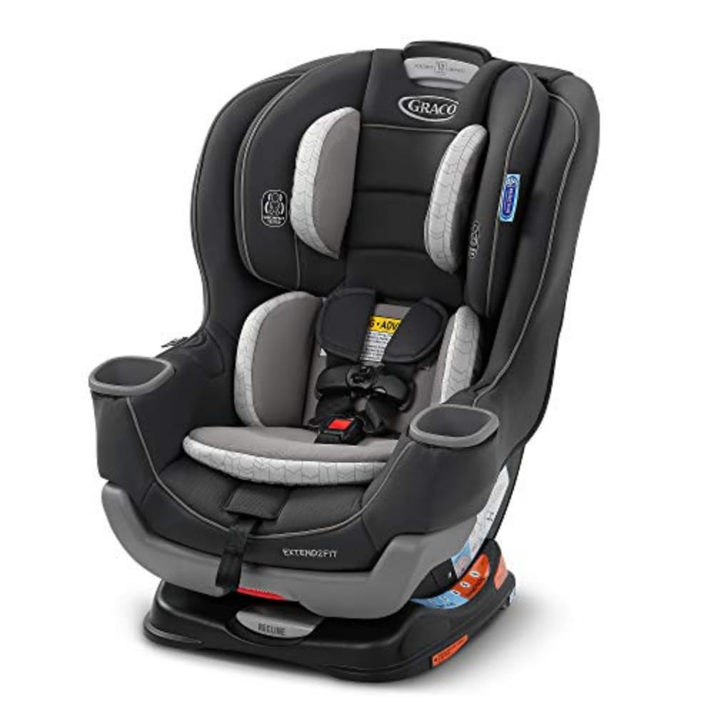 Graco Extend2Fit Convertible Car Seat, Rear-Facing and Forward-Facing, Extended Rear-Facing Seat Option, Redmond, Ideal for Newborns, Infants, and Toddlers - Medaid International