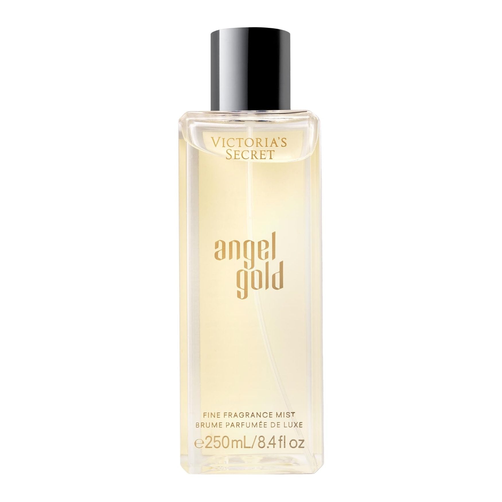 Victoria's Secret Angel Gold Fragrance Mist, Notes of Sparkling Bergamot, Gardenia & Musk, Body Spray for Women (8.4 oz) - Medaid International