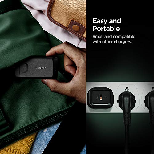 Spigen - 27W USB-C Fast Charger with Power Delivery for iPhone & Galaxy