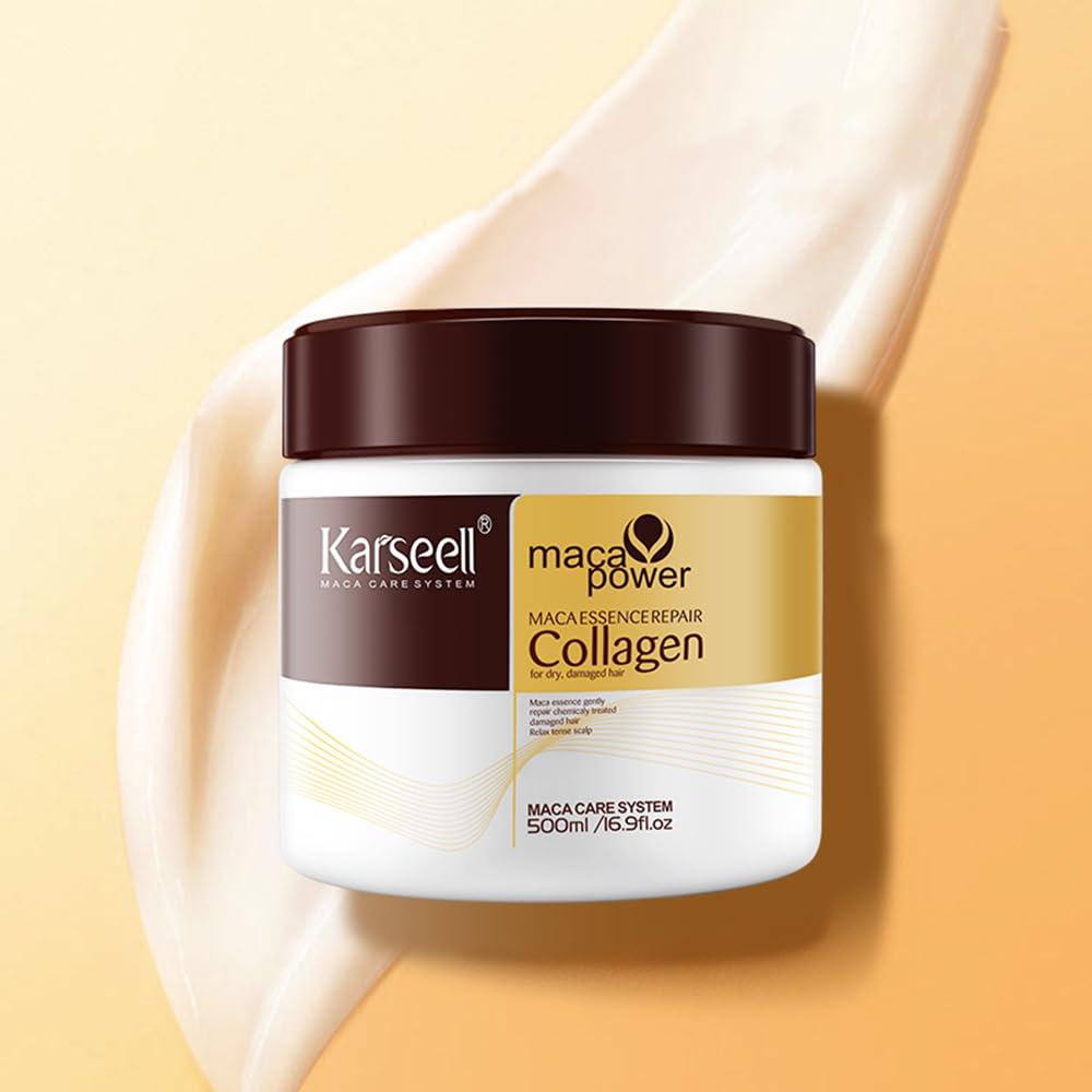 Karsell Collagen Hair Mask Made From Argan Oil (500Ml) - Medaid International