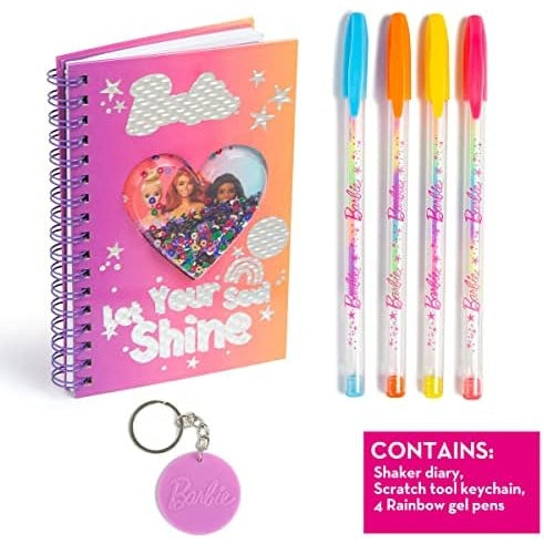 Barbie Shaker Diary Set - Medaid