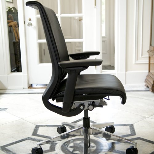 Steelcase Think Chair, Soapstone Leather - Medaid International