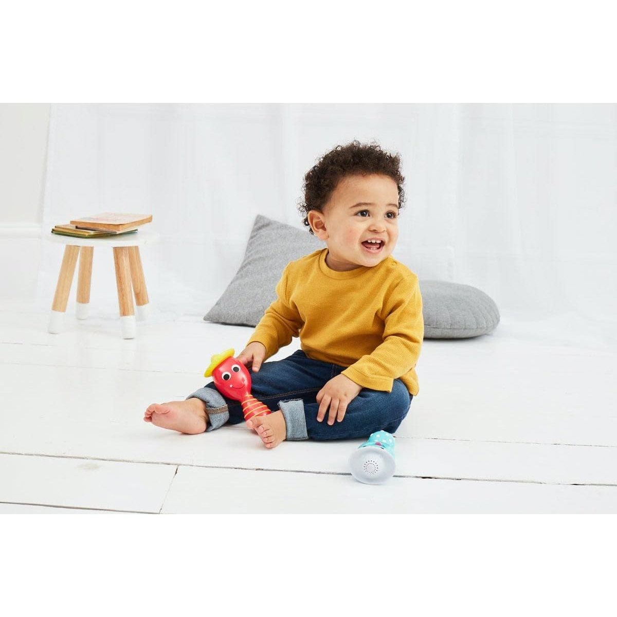 Early Learning Centre Development Wall Fun Singing Maracas Battery Operated, Activity Toy, Develop Fine and Motor Skills, Musical Fun, Baby Toddler Toys - Medaid International