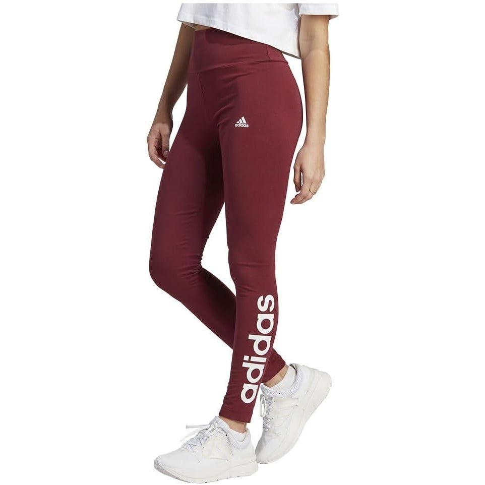 adidas womens ESSENTIALS HIGH-WAISTED LOGO LEGGINGS Tights - Medaid
