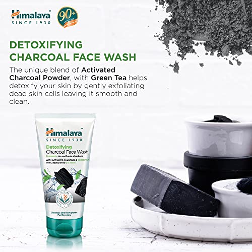 Himalaya Detoxifying Charcoal Face Wash 150ml - Medaid International