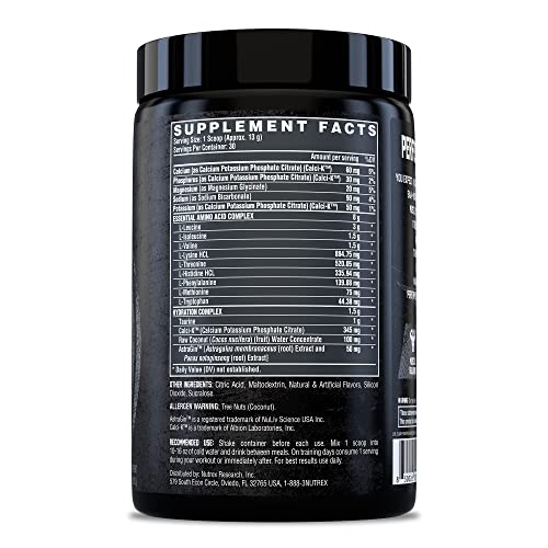 Nutrex Research EAA Hydration | EAAs + BCAA Powder | Muscle Recovery, Strength, Muscle Building, Endurance | 8G Essential Amino Acids + Electrolytes | Strawberry Watermelon 30 Serving - Medaid International