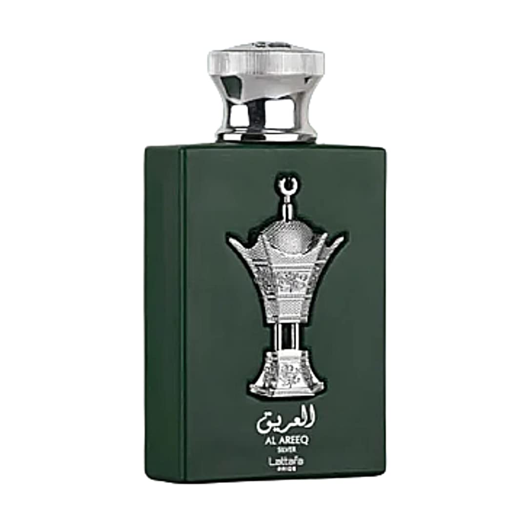 Lattafa Al Areeq Silver Eau De Parfum Spray for Unisex, 3,4 Ounce - Medaid International