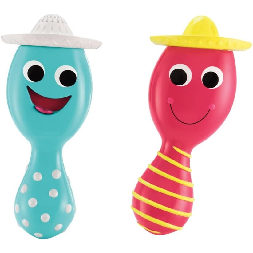 Early Learning Centre Development Wall Fun Singing Maracas Battery Operated, Activity Toy, Develop Fine and Motor Skills, Musical Fun, Baby Toddler Toys - Medaid International