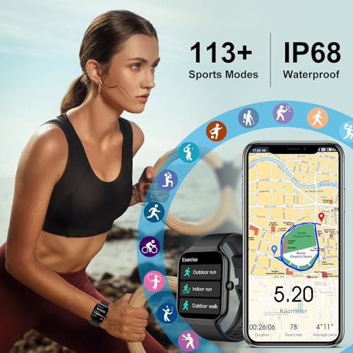 Jugeman - Smart Fitness Watch for Men and Women