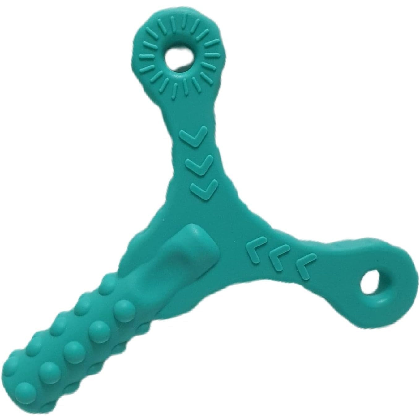Sensory Chew Toy for Children - Soothing, Durable, Safe - Oral Sensory Chew- Biting Needs| Autism| Anxiety | ADHD | Sensory Chew Necklace for Kids with Teething Anxiety Biting Needs (Blue) - Medaid International