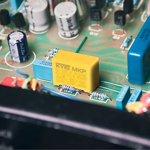 Patikil - 10 Pack Safety Capacitors 0.047uF AC 380V, Polypropylene Film, DIY Kit