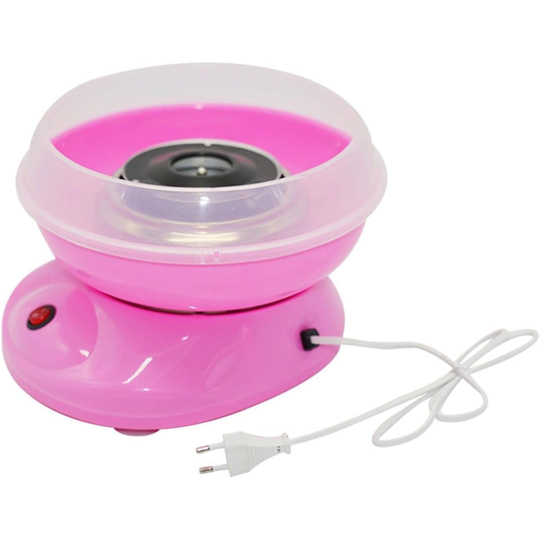 Cotton Candy Machine 450W Mini Electric Maker, DIY Sugar Floss Machine, Suitable for Parties, Cookouts or Just a Special Surprise | Pink - Medaid International