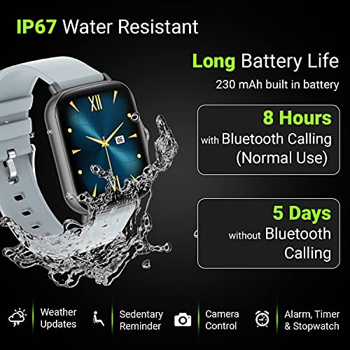 Fire-Boltt - Beast Pro Smartwatch with Bluetooth Calling, Voice Assistance, Spo2 Monitoring, Heart Rate Tracking