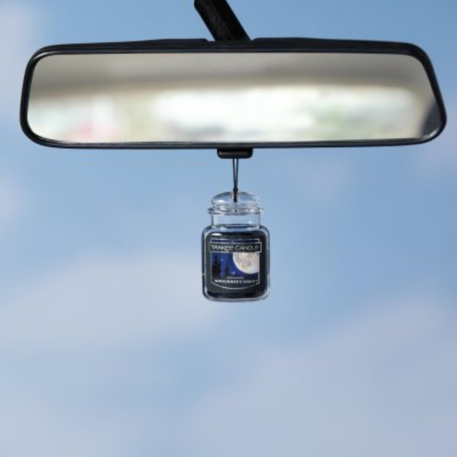 Yankee Candle Car Air Fresheners, Hanging Car Jar Ultimate, Neutralizes Odors Up To 30 Days, Midsummer's Night, 0.96 OZ (Pack of 4) - Medaid International