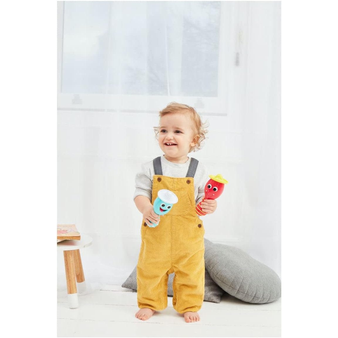 Early Learning Centre Development Wall Fun Singing Maracas Battery Operated, Activity Toy, Develop Fine and Motor Skills, Musical Fun, Baby Toddler Toys - Medaid International