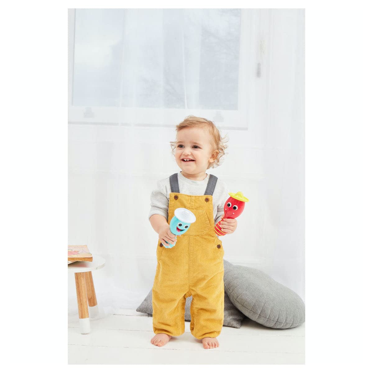 Early Learning Centre Development Wall Fun Singing Maracas Battery Operated, Activity Toy, Develop Fine and Motor Skills, Musical Fun, Baby Toddler Toys - Medaid International