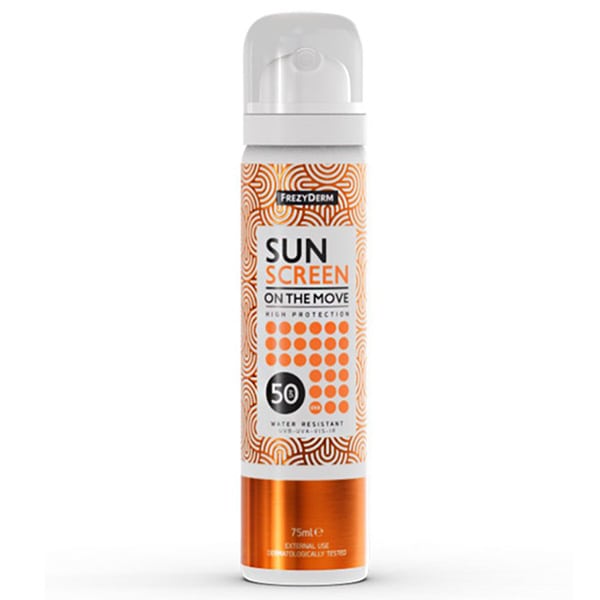 Sun Screen On The Move Face Spray SPF50 - Medaid