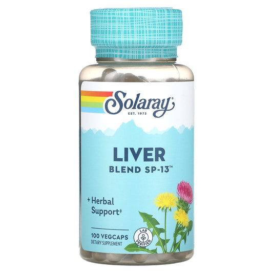 Solaray, Liver Blend SP-13, 100 VegCaps - Medaid International