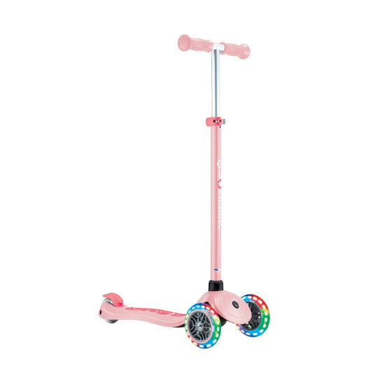 Globber Primo Lights 3 Wheel Light-Up Pastel Pink Scooter - Medaid International