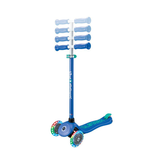 Globber Primo Lights 3 Wheel Light-Up Navy Blue Scooter - Medaid International