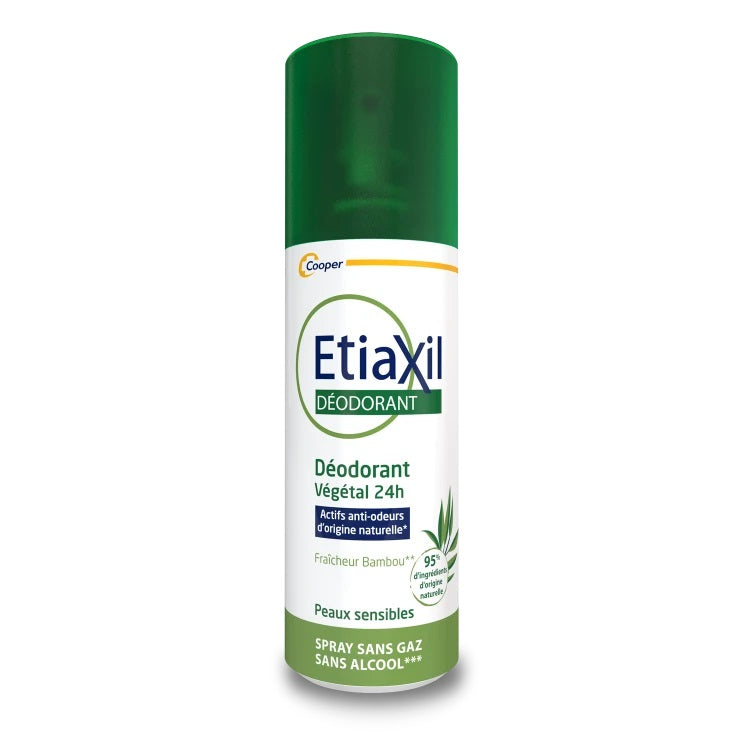 Etiaxil 24-hr Vegetal Deodorant Spray Daily Use 100ml - Medaid