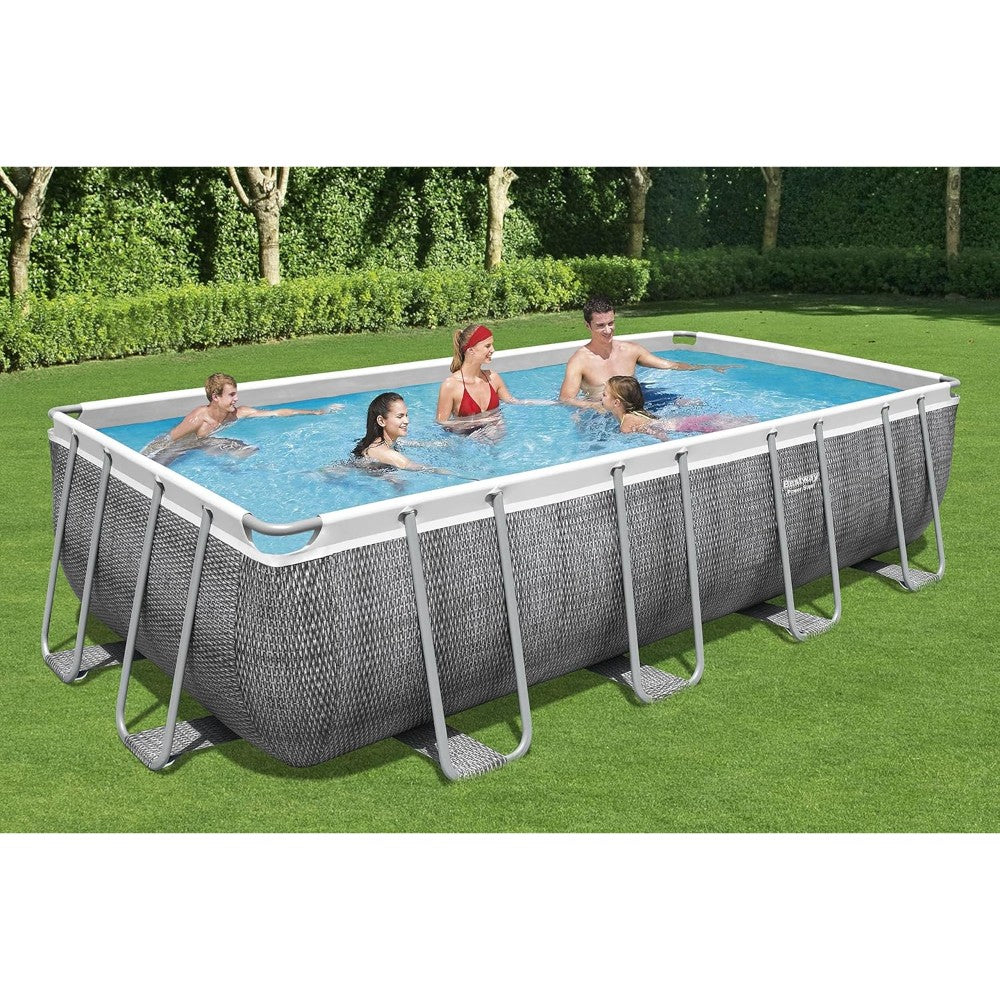 Power Steel, Pool Set 5.49 m x 2.74 m x 1.22 m - Medaid International