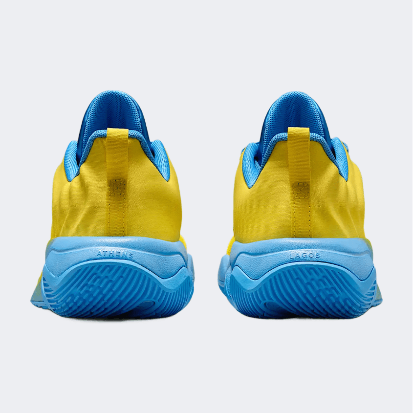 Nike Giannis Immortality Gs Boys Basketball Shoes Yellow/Blue - Medaid International